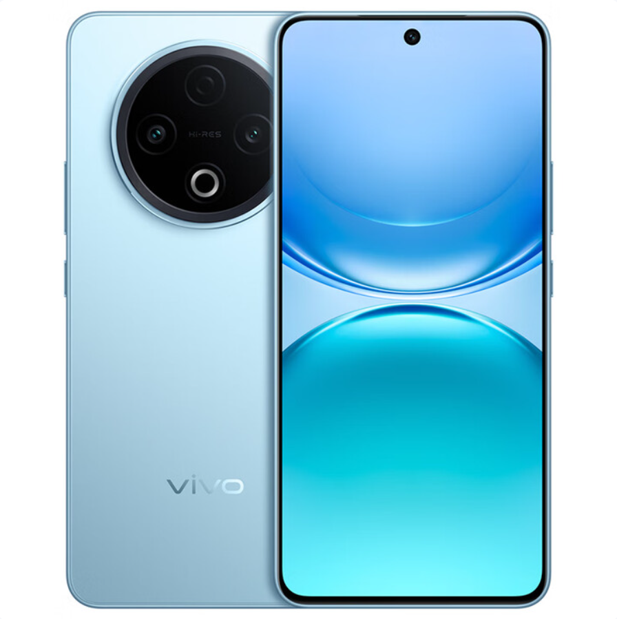 vivo Y500 8GB+256GB 冰川蓝 8200mAh超薄蓝海电池 IP69+满级防水 越级旗舰外观 耐用抗摔 AI手机